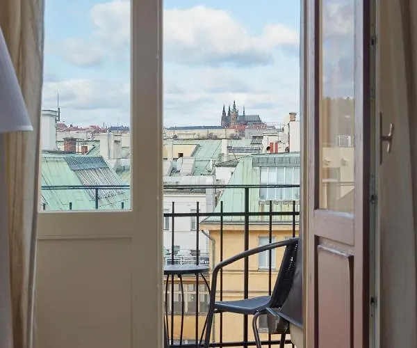 Apartmán Days - One-bedroom With View Of Castle From Balcony Near Wenceslas Square